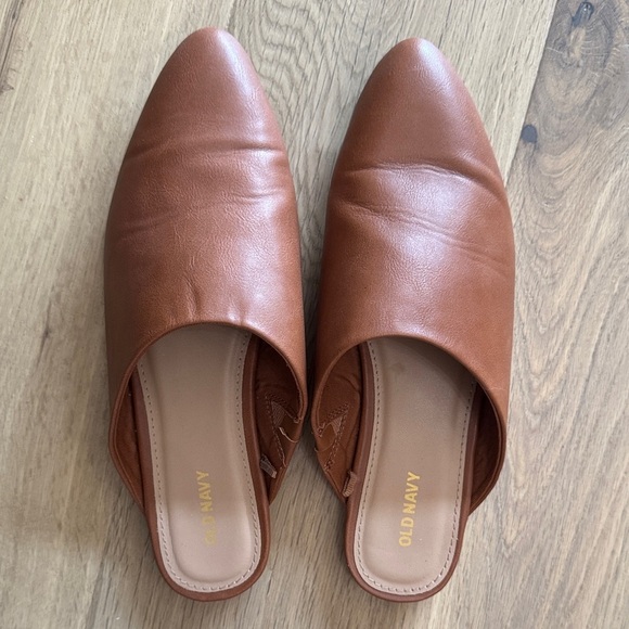 Old Navy Shoes - Old Navy Tan Mules | Women’s Size 8 | Sleek & Stylish